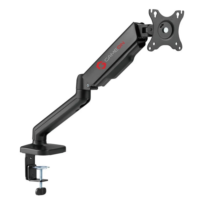 GAMEON GO-5336 Single Monitor Arm, Stand And Mount For Gaming And Office Use, 17