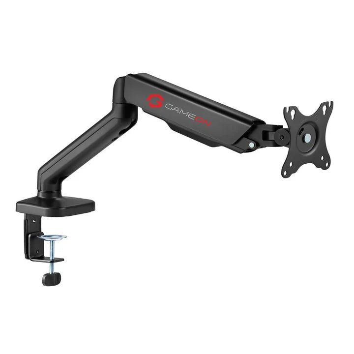 GAMEON GO-5336 Single Monitor Arm, Stand And Mount For Gaming And Office Use, 17