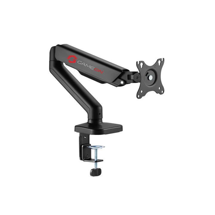 GAMEON GO-5336 Single Monitor Arm, Stand And Mount For Gaming And Office Use, 17