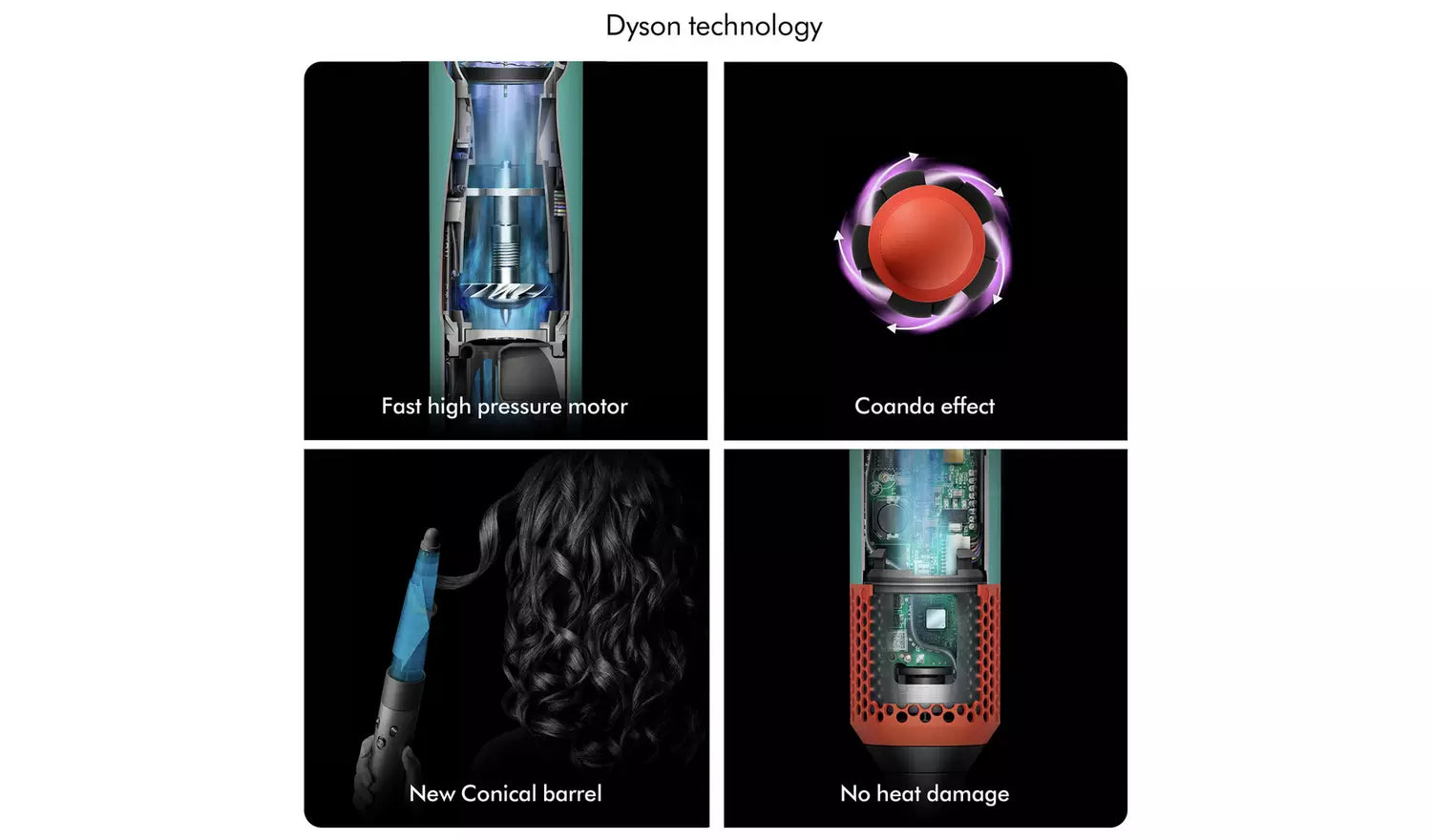 Dyson Airwrap i.d HS08 multi-styler and dryer Straight And Wavy (Ceramic pink/Rose gold) - GulfStore.com