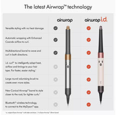 Dyson Airwrap i.d HS08 multi-styler and dryer Straight And Wavy (Ceramic pink/Rose gold) - GulfStore.com