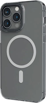 Levelo Magsafe Compatibility Sensa Clear Back Case iPhone 14 Pro Compatibility - Clear/Grey - GulfStore.com