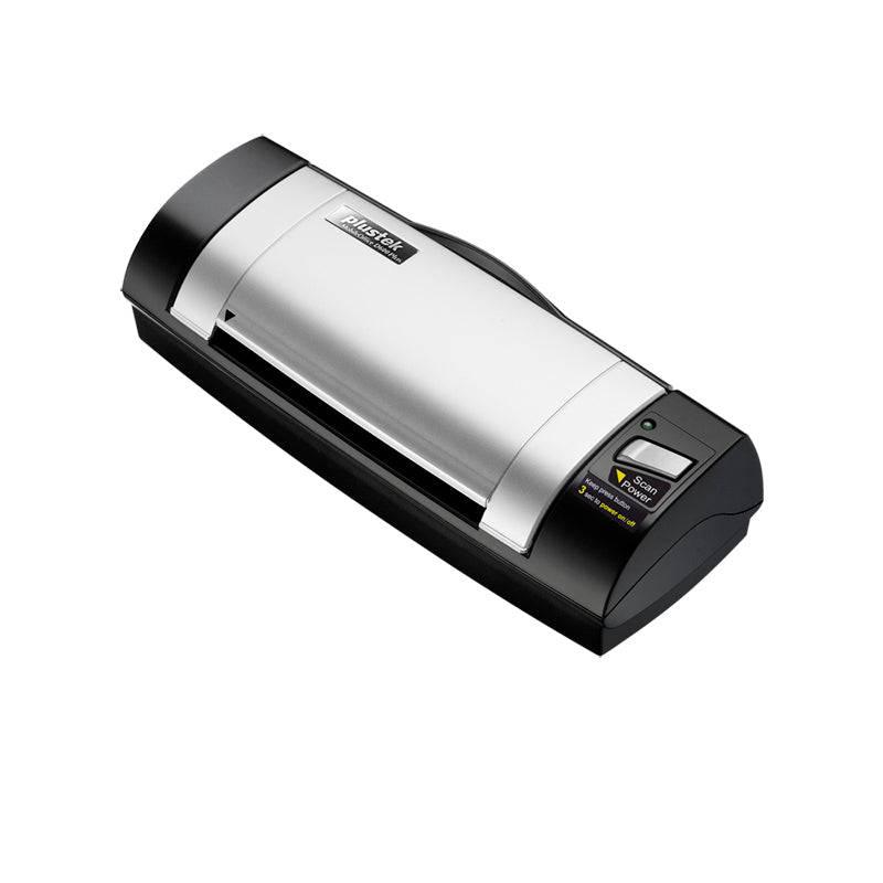 Plustek MobileOffice D600 Plus - 2.2 ثانية/صفحة / 600 نقطة في البوصة / A6 / USB / ماسح ضوئي محمول مزدوج الوجهين