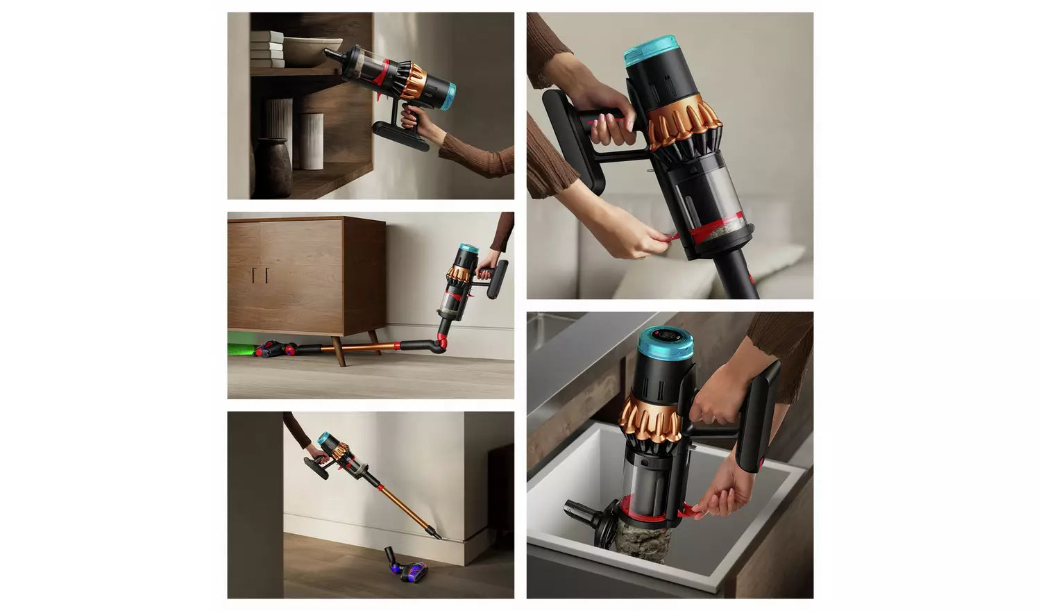 Dyson V16 Piston Animal cordless vacuum Matte black/Copper - GulfStore.com