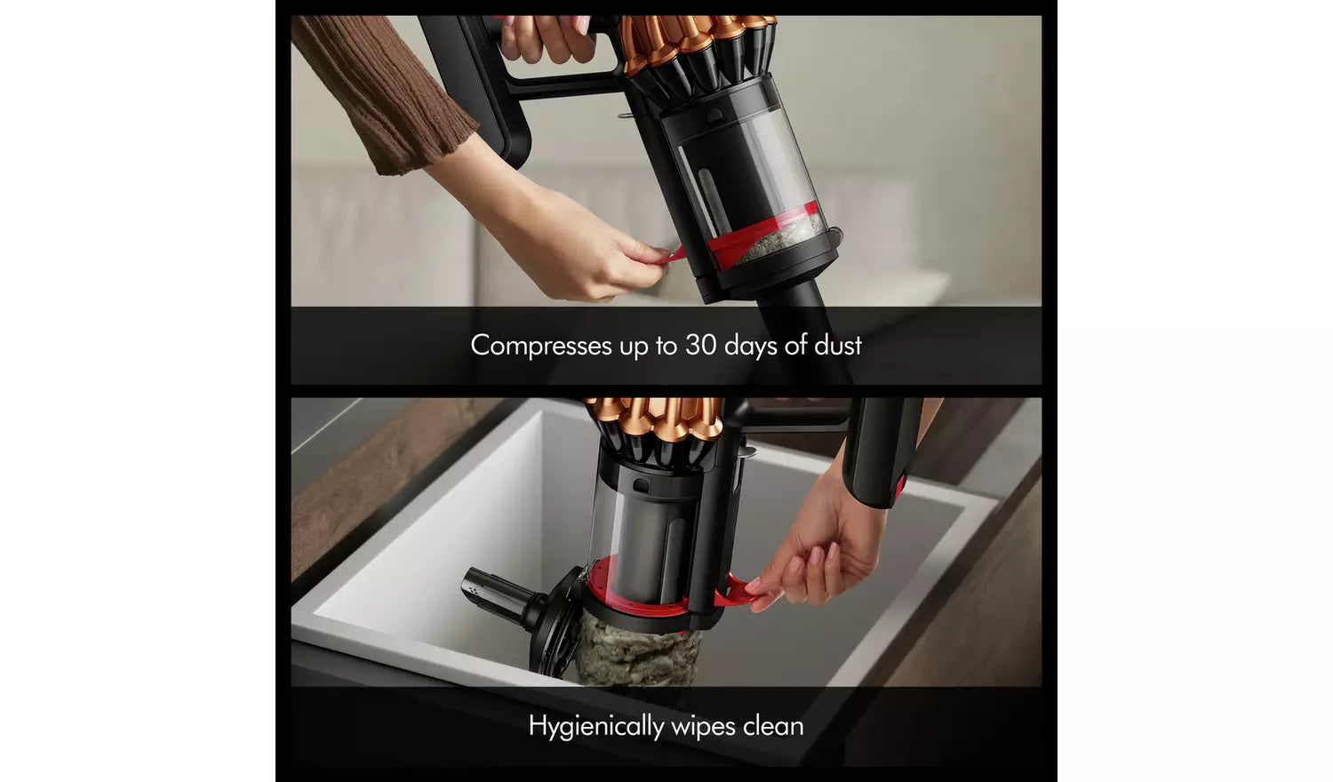 Dyson V16 Piston Animal cordless vacuum Matte black/Copper - GulfStore.com