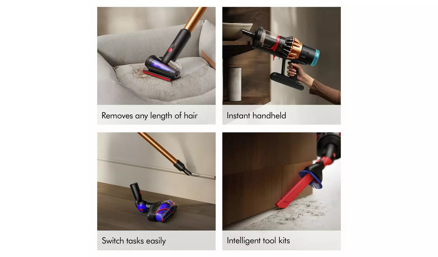 Dyson V16 Piston Animal cordless vacuum Matte black/Copper - GulfStore.com