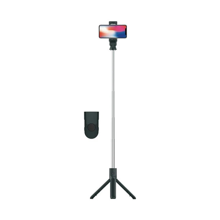 PD-UBTSV3-BK | بورودو | عصا سيلفي بلوتوث مع حامل ثلاثي القوائم | أسود