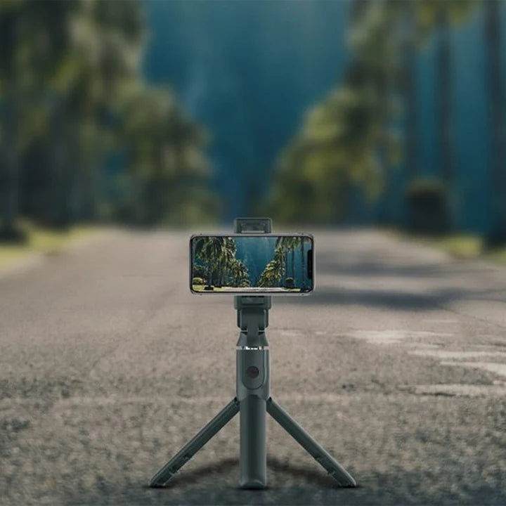 PD-UBTSV3-BK | بورودو | عصا سيلفي بلوتوث مع حامل ثلاثي القوائم | أسود