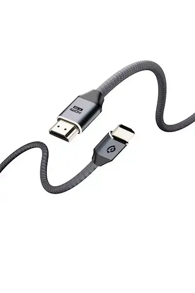 POWEROLOGY 8K HDMI BRAIDED CABLE 2M , GRAY PWHDC2M-GY - GulfStore.com