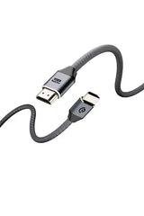 POWEROLOGY 8K HDMI BRAIDED CABLE 3M , GRAY PWHDC3M-GY - GulfStore.com