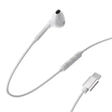 Powerology Mono USB-C Earphones 1.2m-White - GulfStore.com