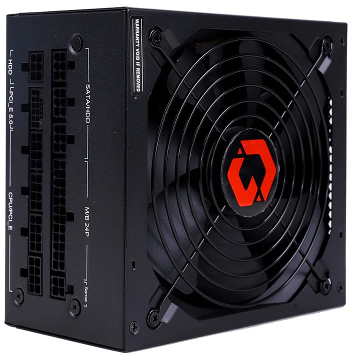 GAMEON - SPY2 ATX 1000 WATTS 80 PLUS Gold Value Gaming Power Supply - Black