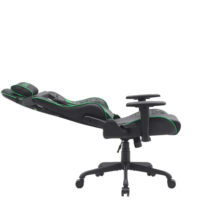 Call Of Duty (COD) Gaming Chair With Adjustable 4D Armrest & Metal Base - Green/Black