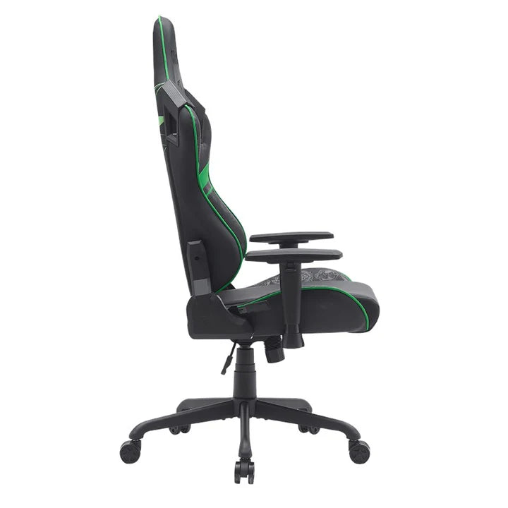 Call Of Duty (COD) Gaming Chair With Adjustable 4D Armrest & Metal Base - Green/Black