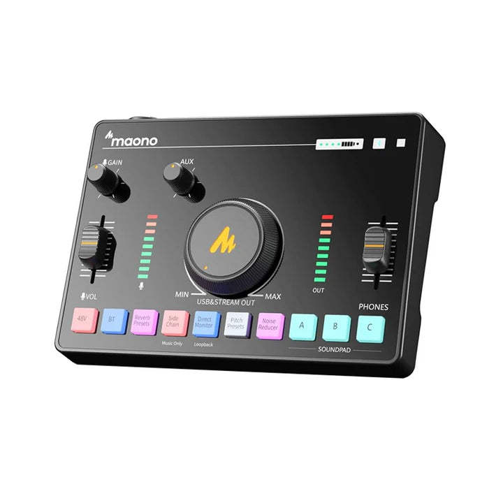 Maonocaster AMC2 NEO One-Stop Streaming Audio Mixer & Sound Card