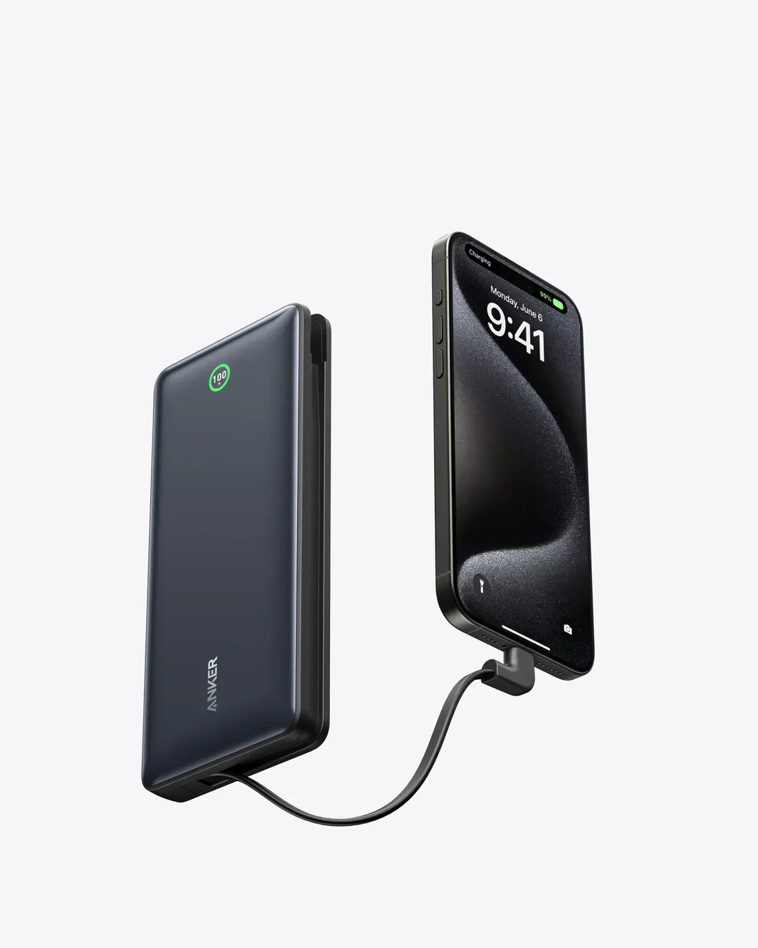 A1387H11 | Anker NANO POWER BANK (20,30 W BULIT IN USB-C CABLE ) BLACK