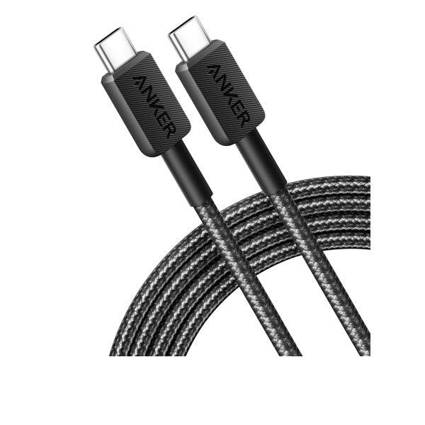 Anker 322 USB-C to USB-C Cable 60W Braided (0.9m/3ft)