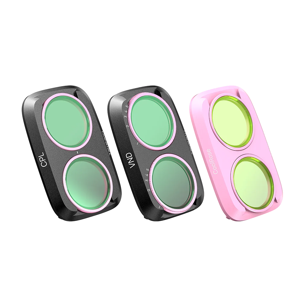 Telesin Filter kit (CPL+VND8-32+Cool rose) for Pocket 4P