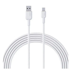 CB-BAL7-WH , Nylon Braided USB A to Lightning Cable (0.9m). White - GulfStore.com
