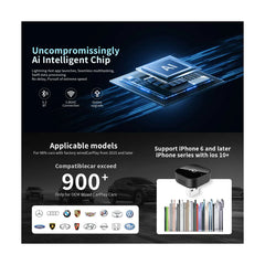 CarPlay | CP21 | CarPlay 2 in 1 Wired To Wireless Android Auto Dongle | USB-C Adapter Included - GulfStore.com