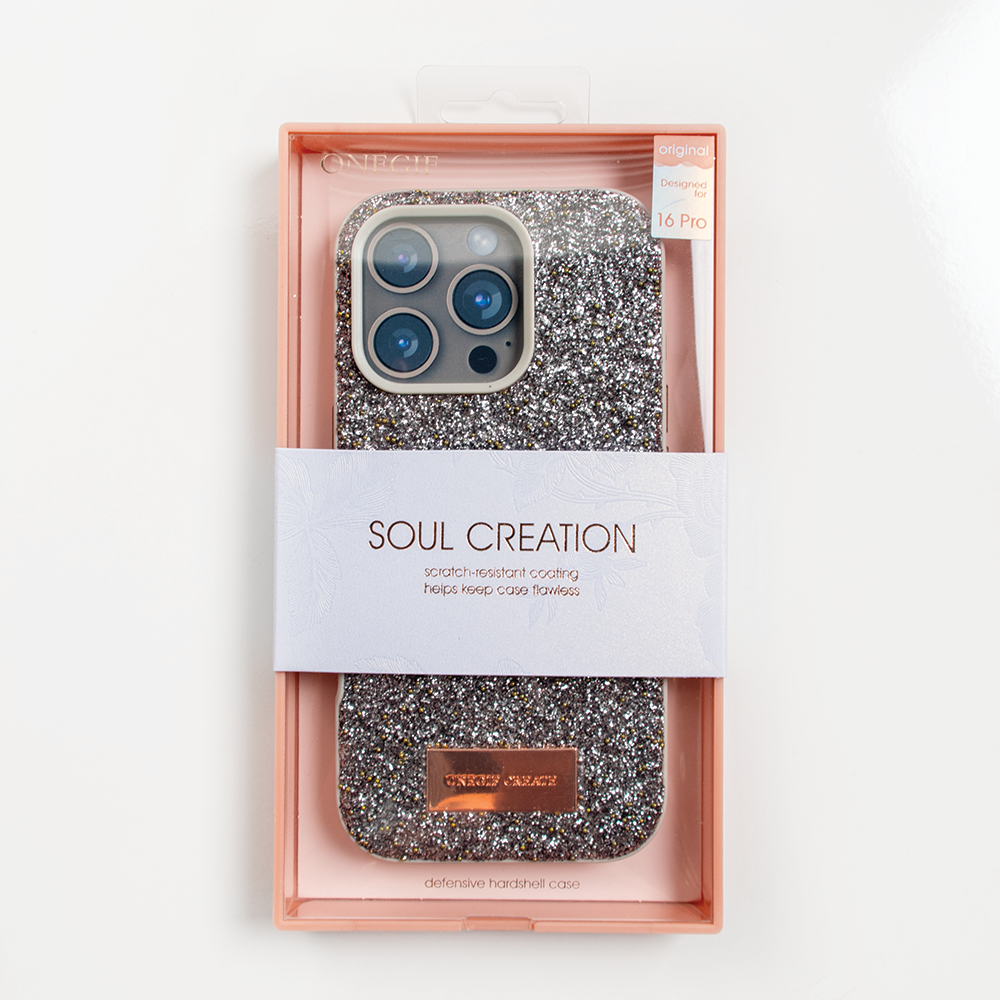 ONEGIF Hard Case For iphone 15 Pro Max 6.9 - Silver