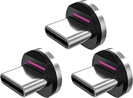 Statik | PUP-0400 | Statik Magnetic Tips for Magnetic Charge Cables, 3-Pack 3x USB-C