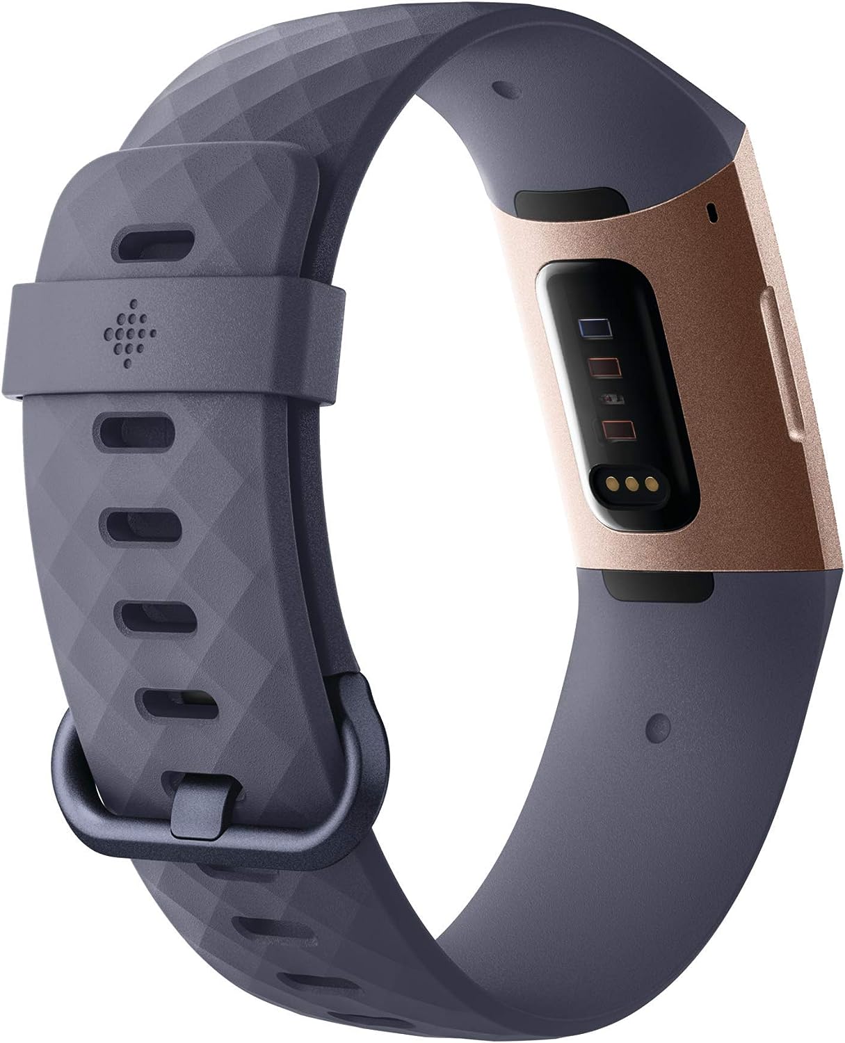 Fitbit Charge 3 Fitness Wristband With Heart Rate Tracker FB409 - Rose Gold/Grey