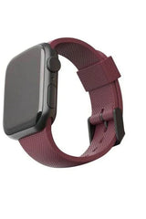 UAG Apple Watch 42/44/45mm/Ultra Dot Silicone strap – Aubergine
