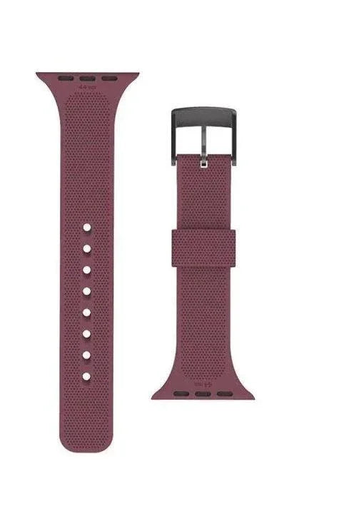 UAG Apple Watch 42/44/45mm/Ultra Dot Silicone strap – Aubergine