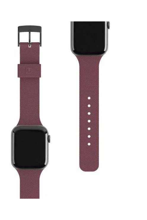 UAG Apple Watch 42/44/45mm/Ultra Dot Silicone strap – Aubergine