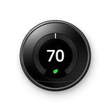 T3018US | Google Nest Learning Thermostat | Mirror Black