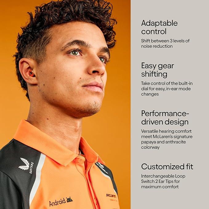 McLaren F1 Team x Loop Switch 2 Ear Plugs