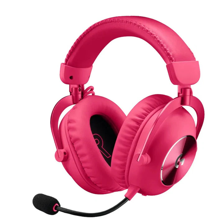 Logitech PRO X 2 LIGHTSPEED Wireless/Bluetooth Gaming Headset - Pink