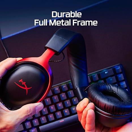 سماعة رأس للألعاب HyperX Cloud III - أسود-أحمر