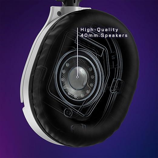 Turtle Beach Recon 70 Multiplatform Gaming Headset for PS5, PS4, Xbox Series X|S, Xbox One, PC & Mobile w/ 3.5mm Wired Connection - Flip-to-Mute Mic, 40mm Speakers, Lightweight Design, White