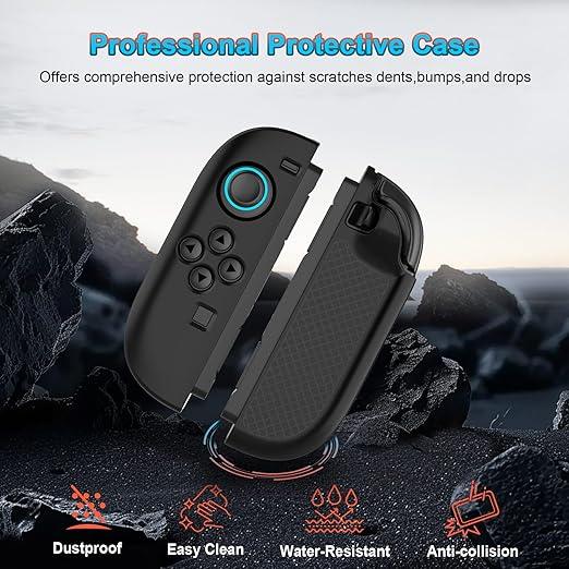 Joycon Silicon Case For Nintendo Switch 2 - Black Bk