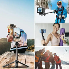TELESIN Selfie Stick Tripod with Bluetooth Remote and Wrist strap - GulfStore.com