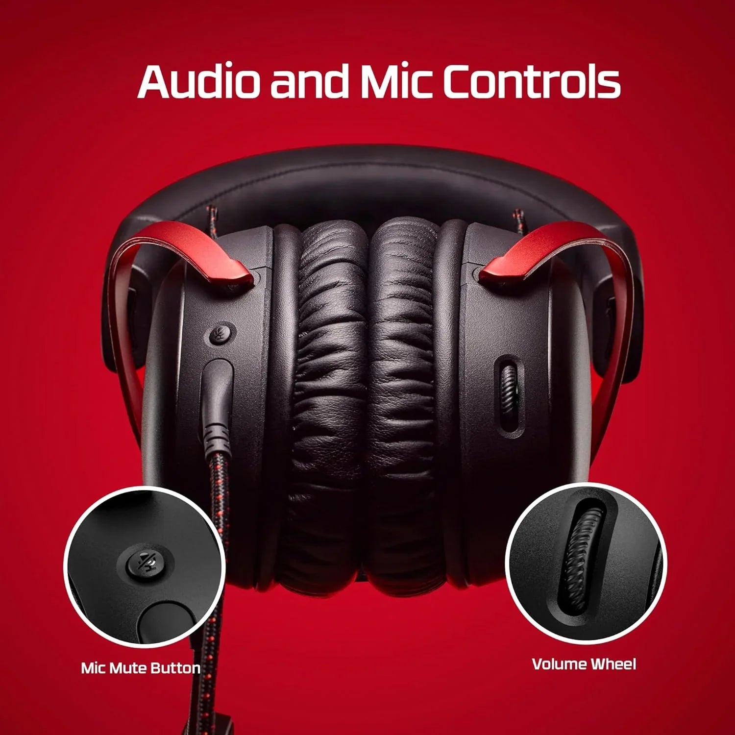 سماعة رأس للألعاب HyperX Cloud III - أسود-أحمر