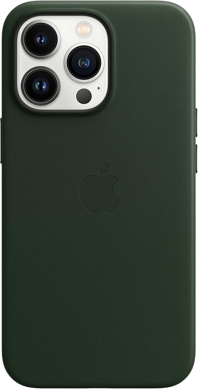 Apple Leather Case with MagSafe (for iPhone 13 Pro) - Sequoia Green