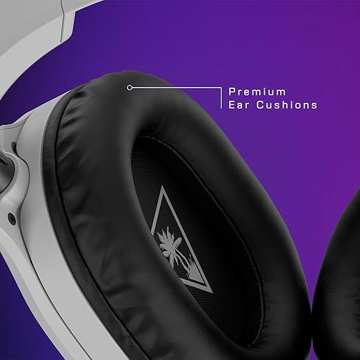 Turtle Beach Recon 70 Multiplatform Gaming Headset for PS5, PS4, Xbox Series X|S, Xbox One, PC & Mobile w/ 3.5mm Wired Connection - Flip-to-Mute Mic, 40mm Speakers, Lightweight Design, White