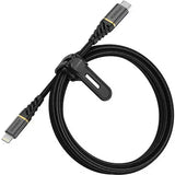OtterBox Lightning to USB-C Fast Charge Cable - Premium 1 Meter USB -C To Lightning - Black - GulfStore.com