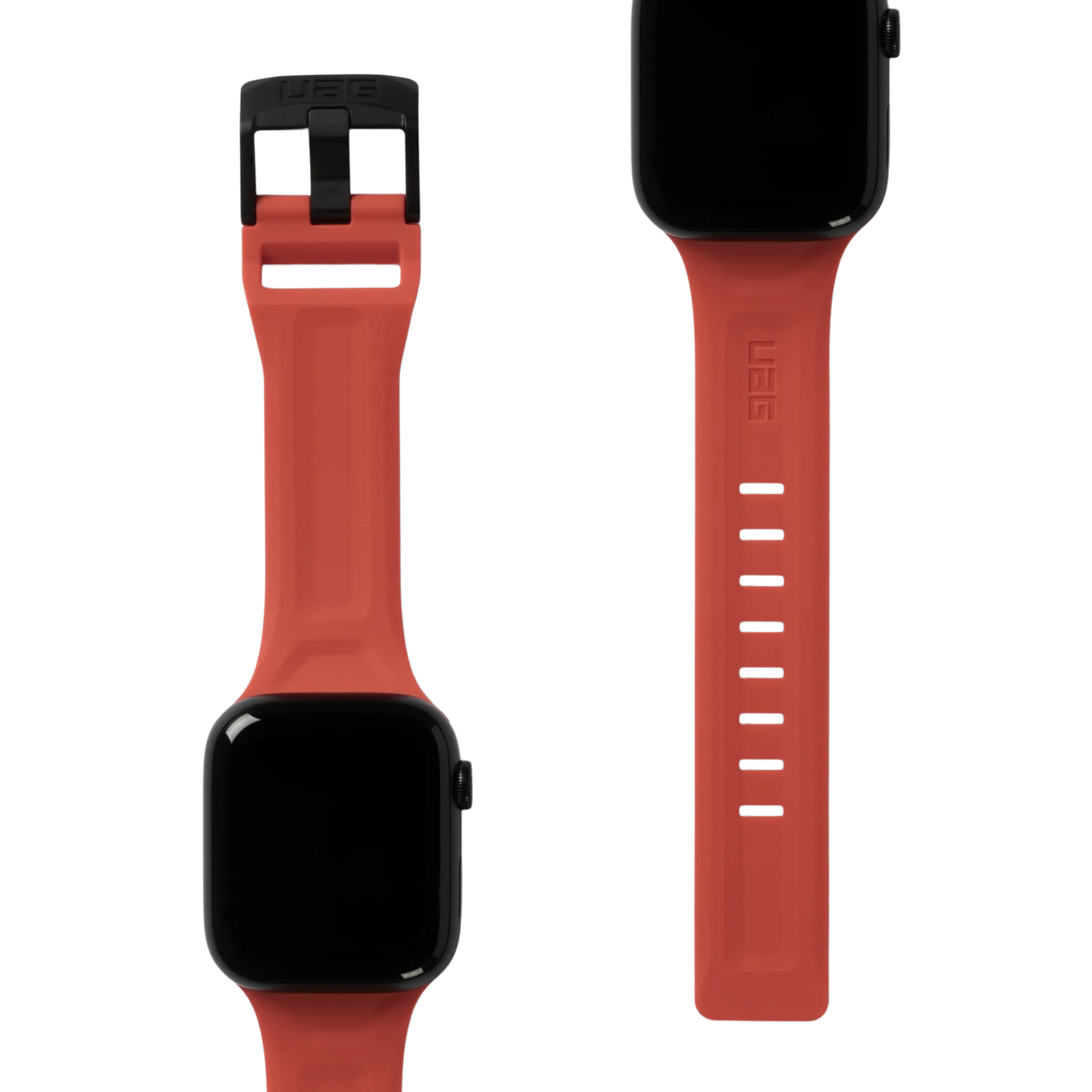 UAG Apple Watch 45mm/44mm/42mm/Ultra Silicone Scout Strap , Rust