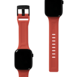 UAG Apple Watch 45mm/44mm/42mm/Ultra Silicone Scout Strap , Rust
