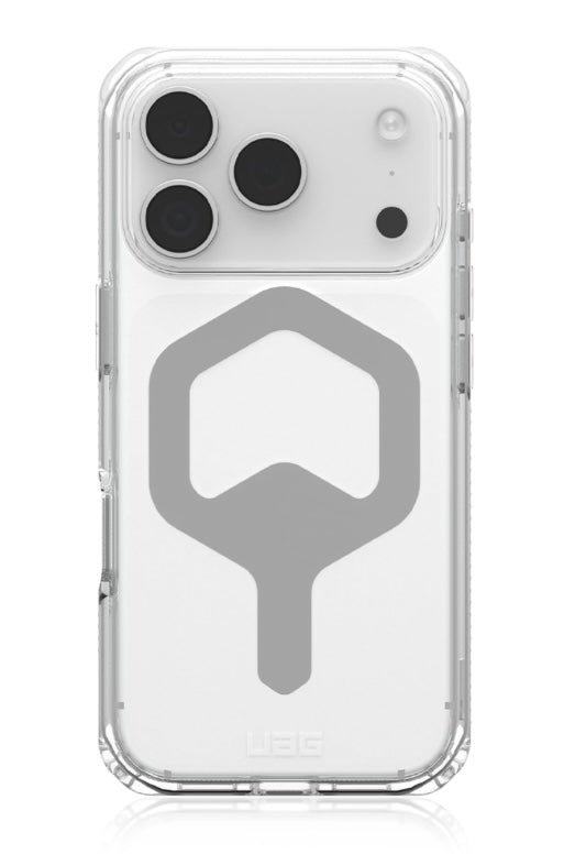 UAG iPhone 17 Pro Plyo Magsafe Case | Ice/Silver