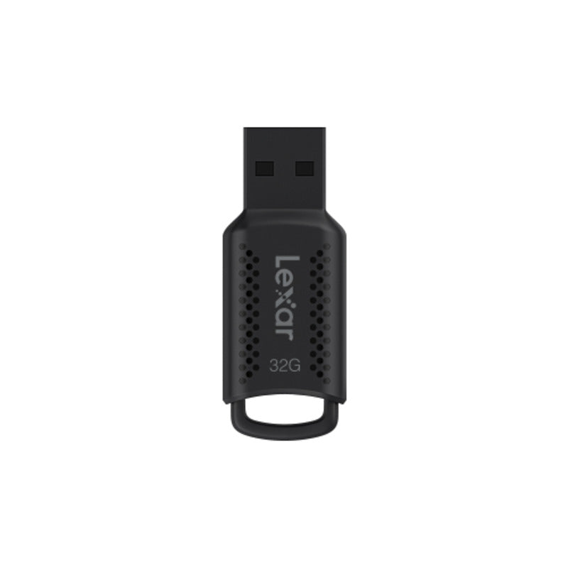 32GB Lexar® JumpDrive® V400 USB 3.0 Flash Drive, up to 100MB/s read, Black