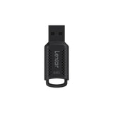 64GB Lexar® JumpDrive® V400 USB 3.0 Flash Drive, up to 100MB/s read, Black