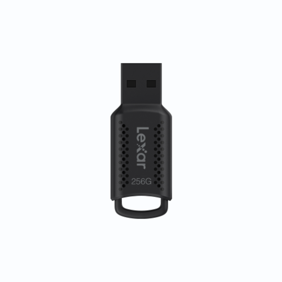 256GB Lexar® JumpDrive® V400 USB 3.0 Flash Drive,  up to 100MB/s read, Black