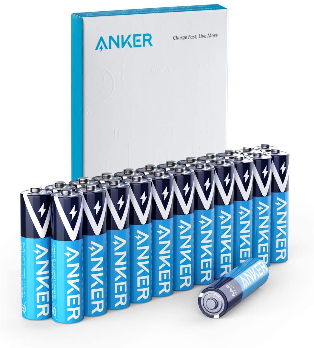 Anker, 48-Pack Anker Alkaline AA Batteries with PowerLock Technology - B1810012