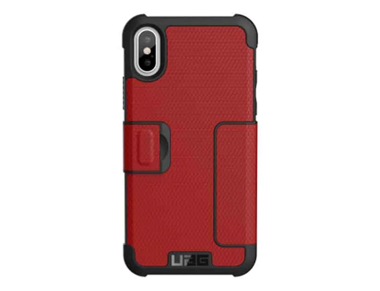 UAG iPhone XS Metropolis Case - Magma/Silver