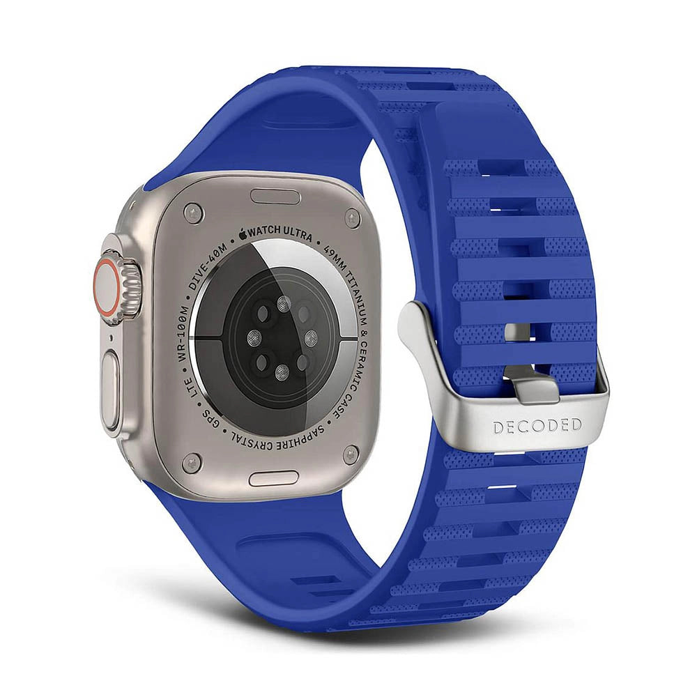 Decoded | D24AWS49UTS1GT | Decoded Apple Watch 49/45/44/42 mm Gen 1-10-SE-Ultra Silicone Ultra Traction Strap